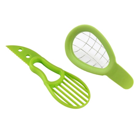 Complete Avocado Slicer, Seed Remover And Cubber, 2PK